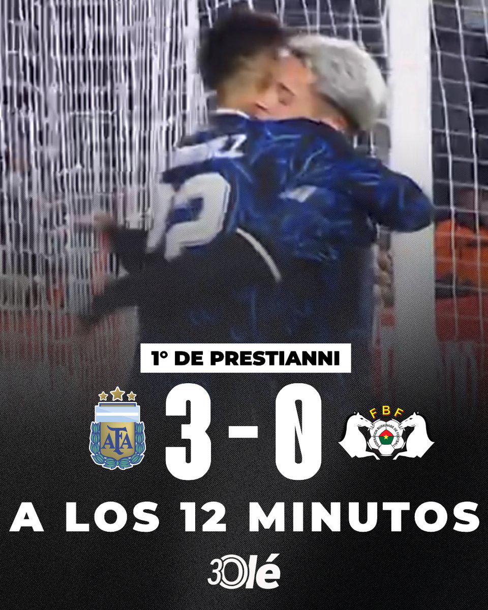Góc Nhìn 188M: Prestianni ghi bàn đầu tiên cho đội tuyển Argentina cấp người lớn, Argentina dẫn 3-0 sau 12 phút